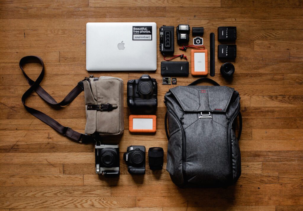 picture of travel gear 