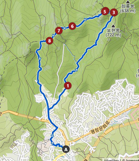 Samobawi rock trail