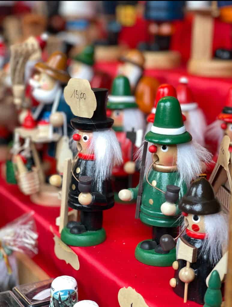 Wooden Ornaments for Sale at Merano Christmas Market