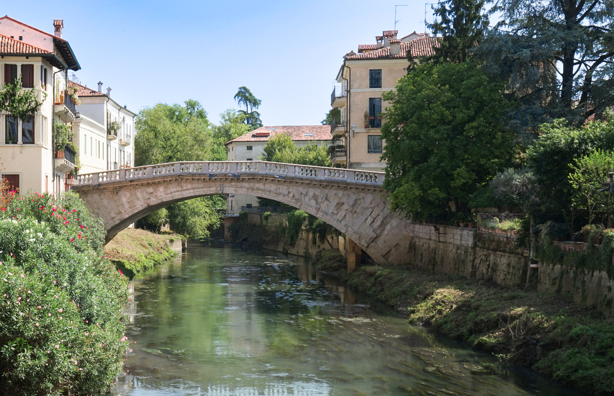 St Micheal Bridge in Vicenza Italy