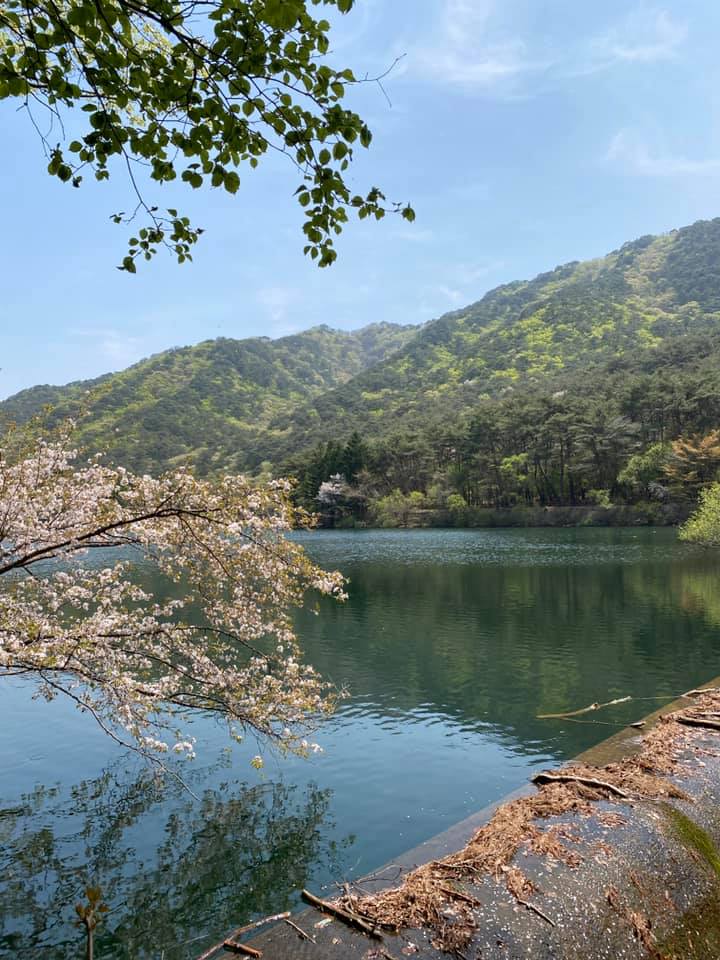 Sangpan Reservoir in Songnisan National Park