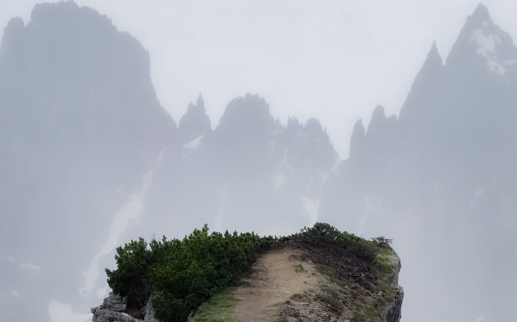 Lookout point at Cadini Di Misurina