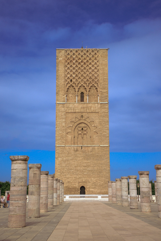 Hassan Tower in Rabat Morocco